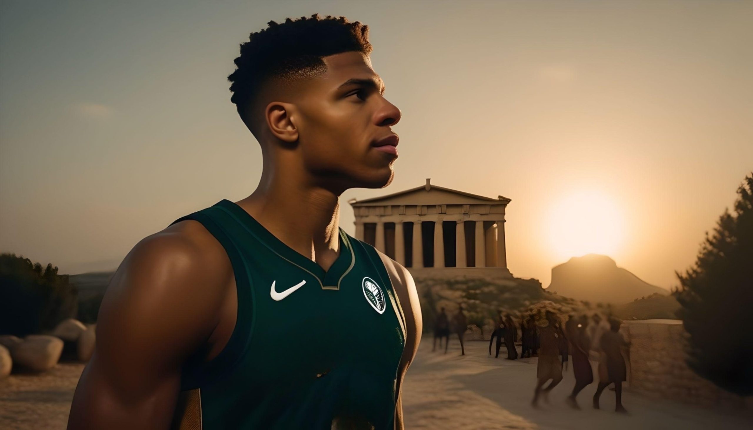 Giannis expressing admiration for his Greek and Nigerian background