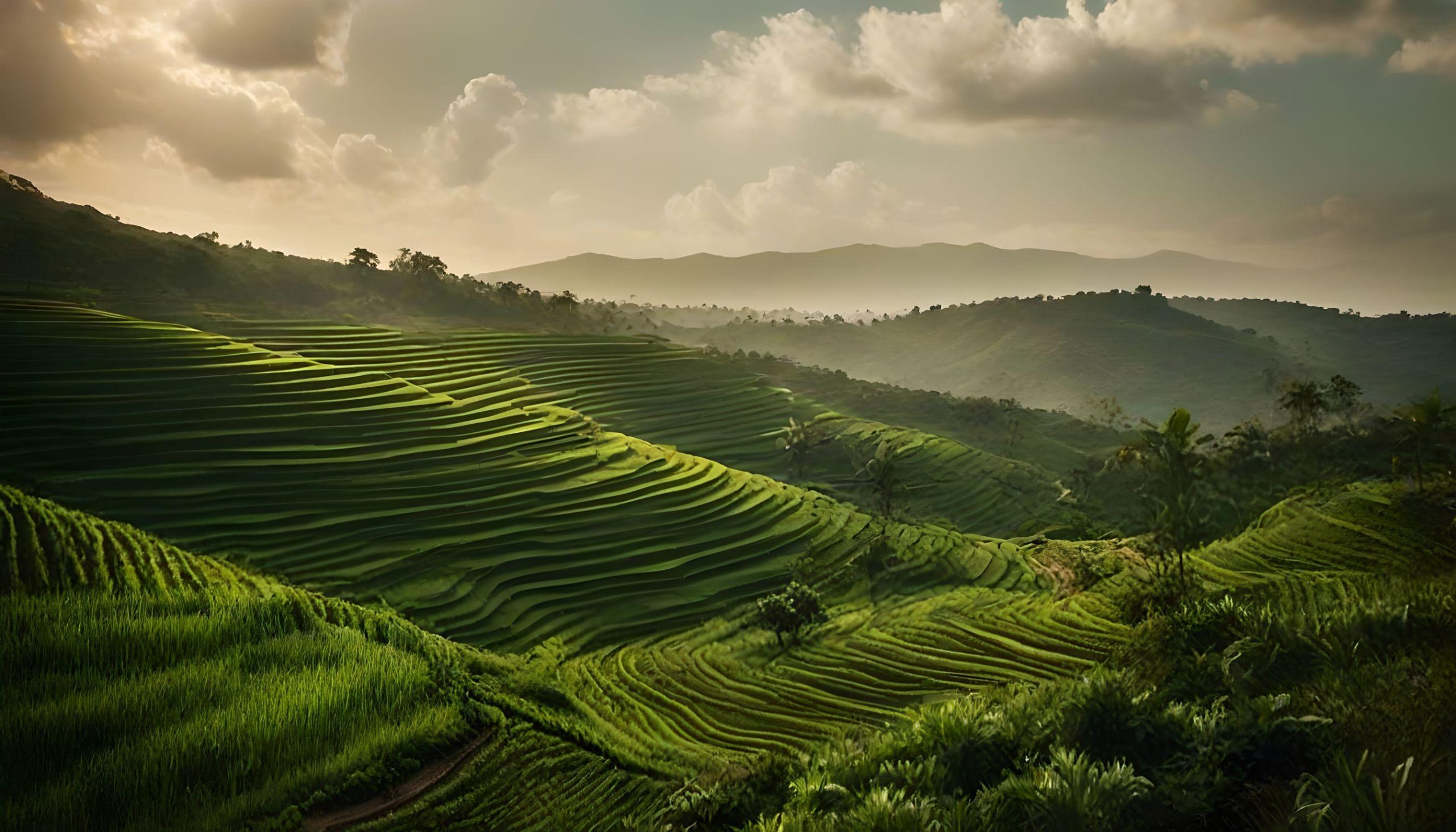 Agroforestry and terracing