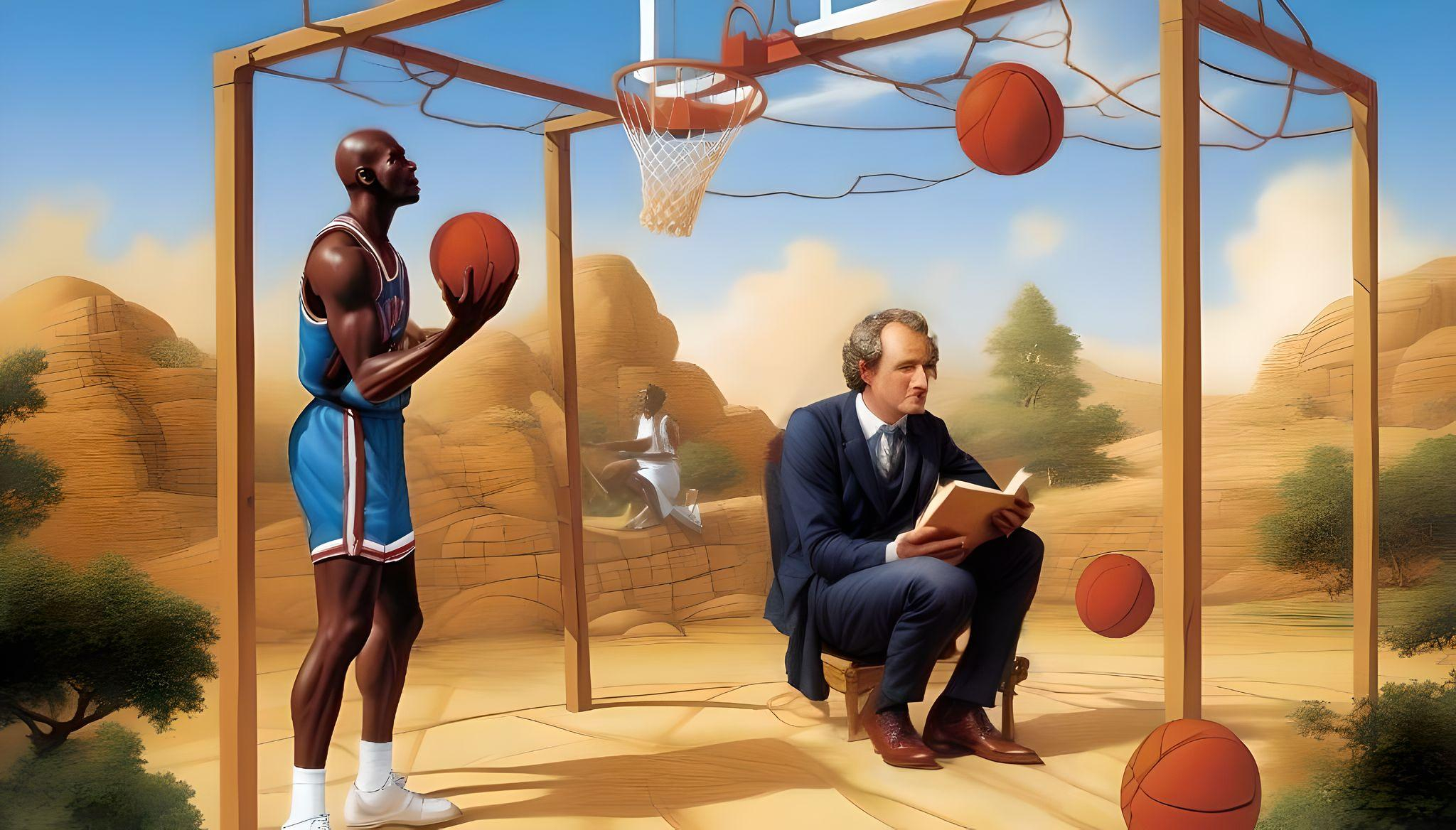 Michael Jordan versus Isaac Newton as the GOAT