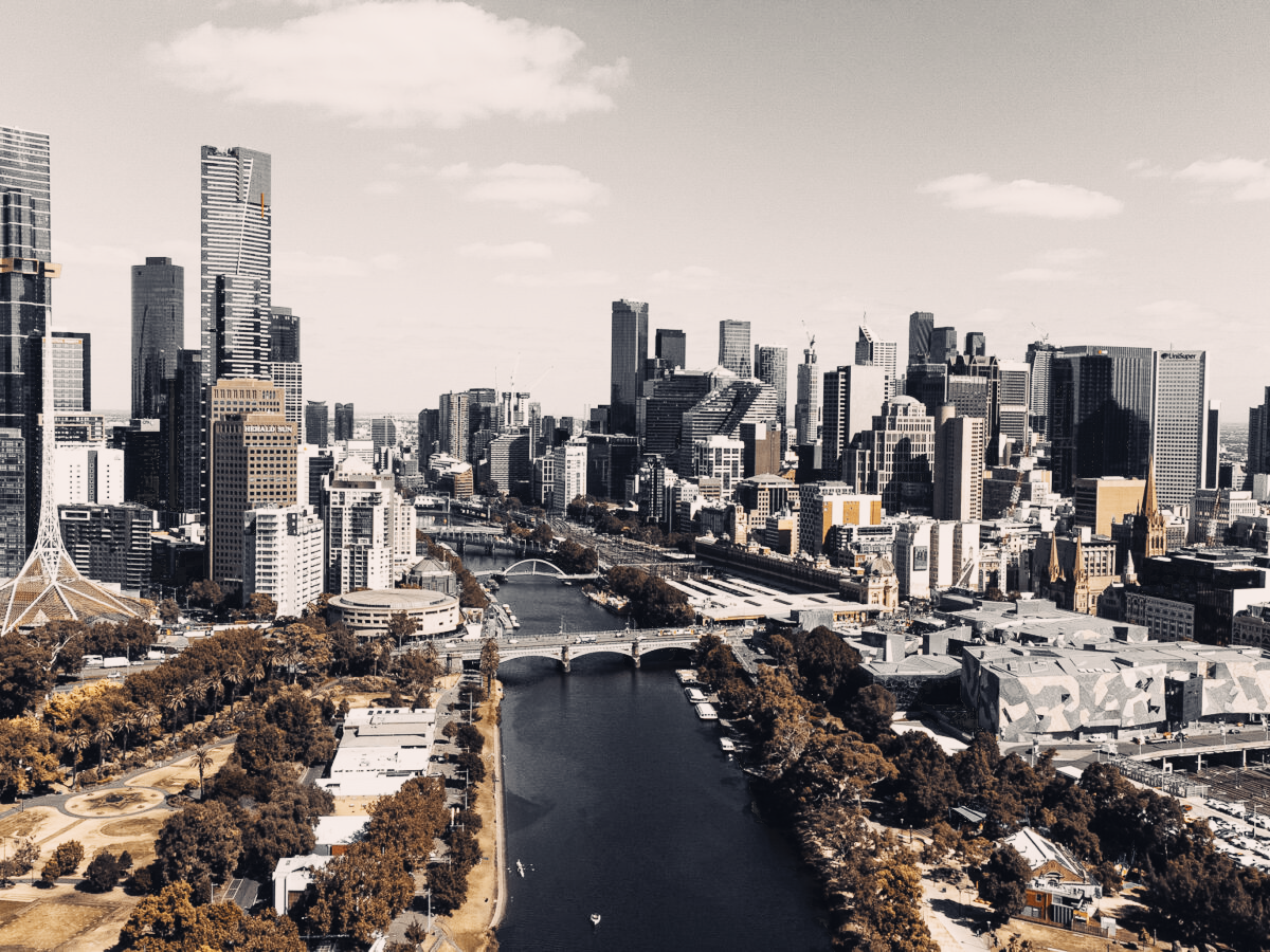 Melbourne Skyline 2 Cups of Travel-Filtered